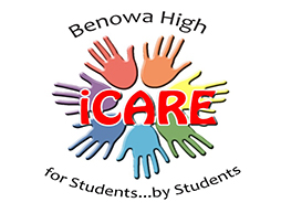 Benowa High iCARE for students by students logo