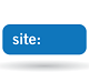 site on blue button