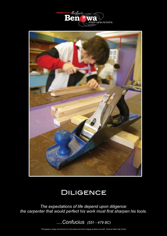 Diligence Poster